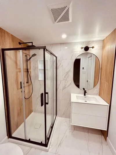 Salle de bain contemporaine